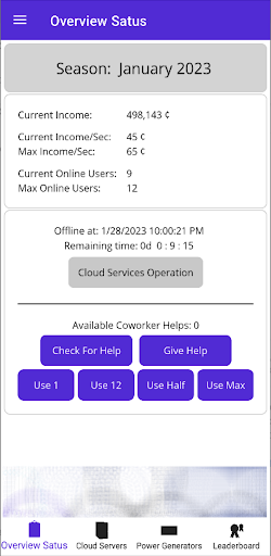 Master of Cloud Services Screen 3