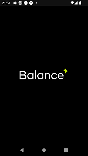 Android application Balance Fitness screenshort