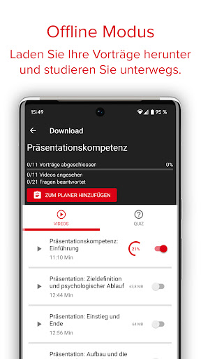 odelo learning platform Screen 3