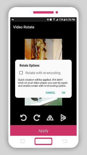 Screenshot of Smart Video Rotate and Flip
