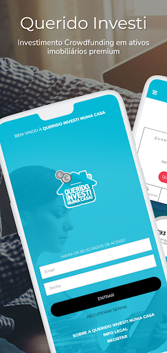 Android application Querido Investi numa Casa! screenshort