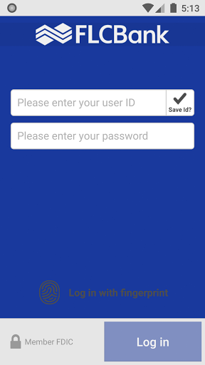 FLCBank Business Mobile Screen 2