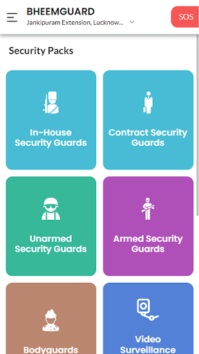 Android application Bheemguard screenshort
