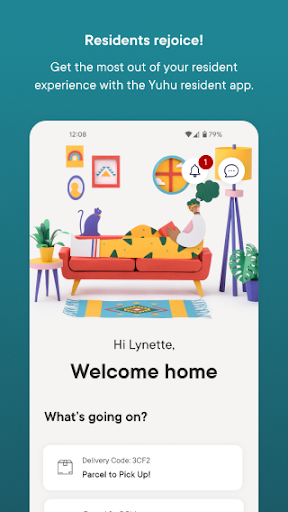 Android application Yuhu Resident screenshort