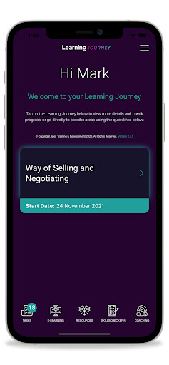 Android application Alchemist Learning Journey screenshort