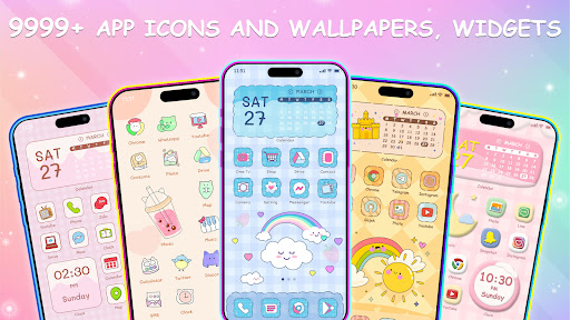 Android application BeautyTheme: Icons & Widgets screenshort