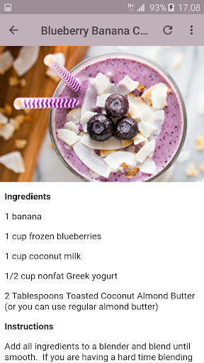 Smoothie recipes