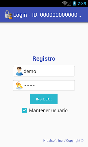 Android application BancaNet screenshort