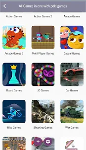 All games app with poki games