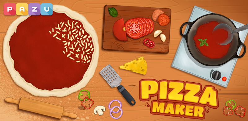 Pizza maker cooking games