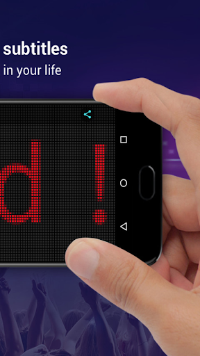 Blinking LED banner Screen 2