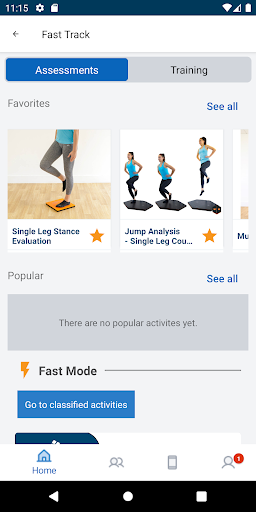 Android application KINVENT Physio screenshort