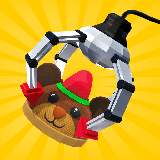Claw machine offline games logo
