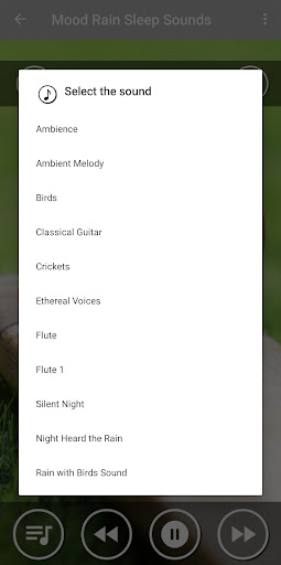 Relaxing Rain : Sleep Sounds Screen 2