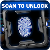 fingerprint lock screen Prank icon