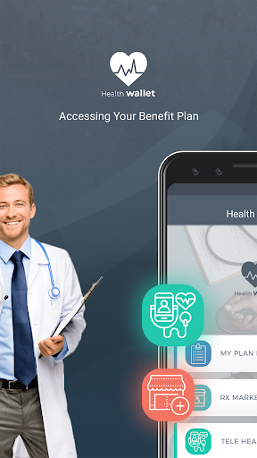 Android application Health Wallet screenshort