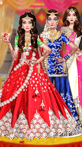 印度人婚礼新娘化妆品