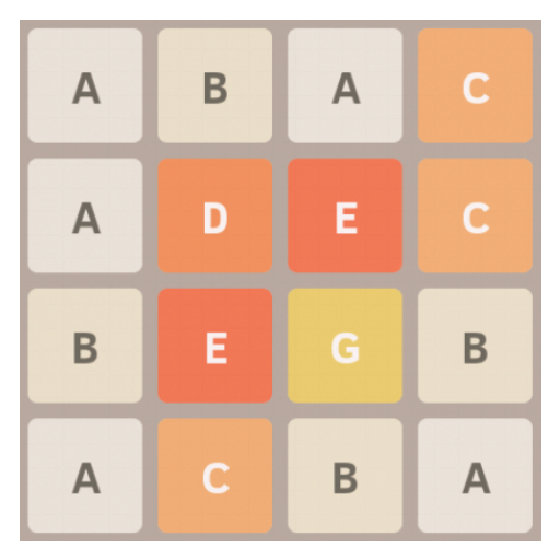 2048 Alphabet  Icon