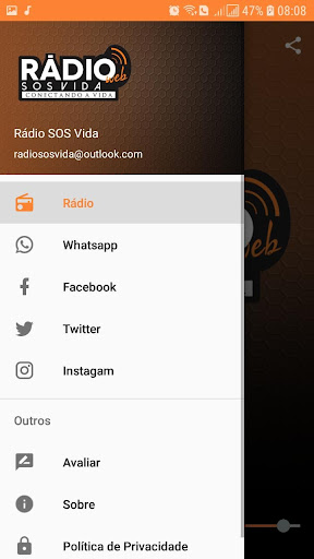 Radio SoS Vida Screen 2