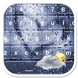 Rain Glass Emoji Keyboard Skin icon