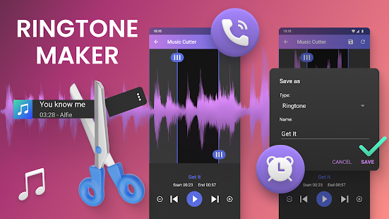 Music Cutter - Ringtone maker Captura de pantalla