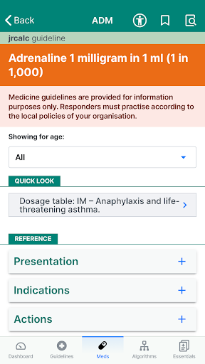 App screenshot