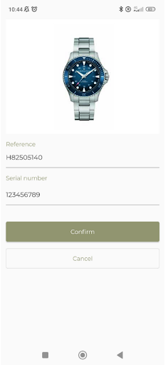 Hamilton Watch Scanner Screen 2