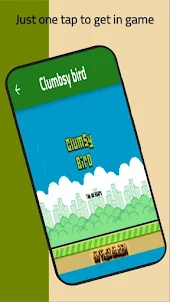 Clumbsy bird