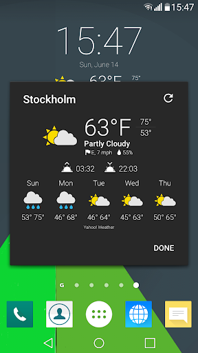 Now Chronus Weather Icons Screen 3