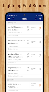 Captura 17 Scores App: College Basketball android