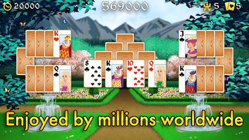 Magic Towers Solitaire Screen 2