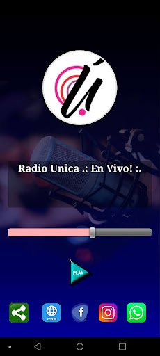 Radio Fm Unica Screen 3