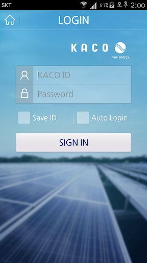 KACO CMT for Android Screen 2