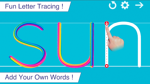 Screenshot of Writing Wizard - Alphabet ABC