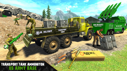 US Army Tank Transporter Truck Driving Games 2021 1.9 screenshots 12