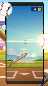Hitting Baseball Bat