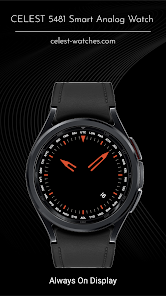 Google Play CELEST5481 Smart Analog Watch