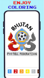 Football Logo Pixel Art