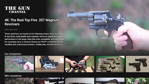 Android application The Gun Channel screenshort
