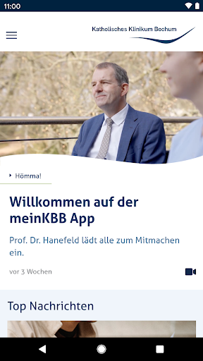 Android application meinKKB screenshort
