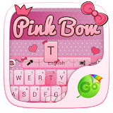 Pink Bow GO Keyboard Theme icon