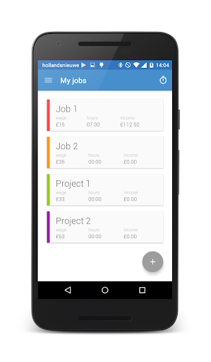 Timesheet - Hour Time Tracker Screenshot 1 - AppWisp.com