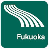Fukuoka Map offline icon