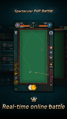 Real Billiards Battle - caromのおすすめ画像1