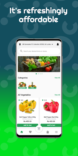 Android application Mi Flavors screenshort