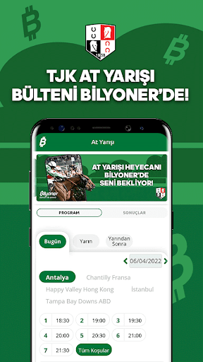 Tabela - Canlı At Yarışı