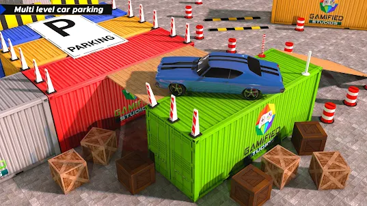 トリッキーな駐車場ゲーム3D