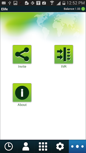 Android application HelloBD Calling Card screenshort
