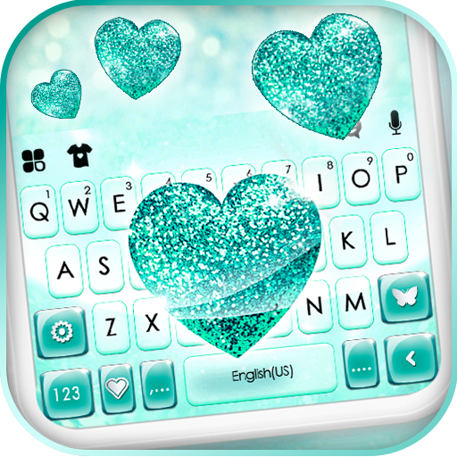 Glitter Heart Theme  Icon