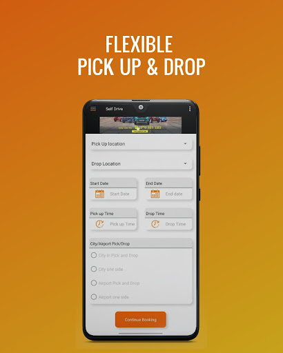 Android application AapniCar-Self Drive Car & Pool screenshort